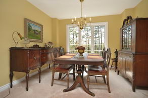 Dining Room - Country homes for sale and luxury real estate including horse farms and property in the Caledon and King City areas near Toronto